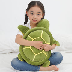 Dalmao washable sea turtle plush stays soft after washing.