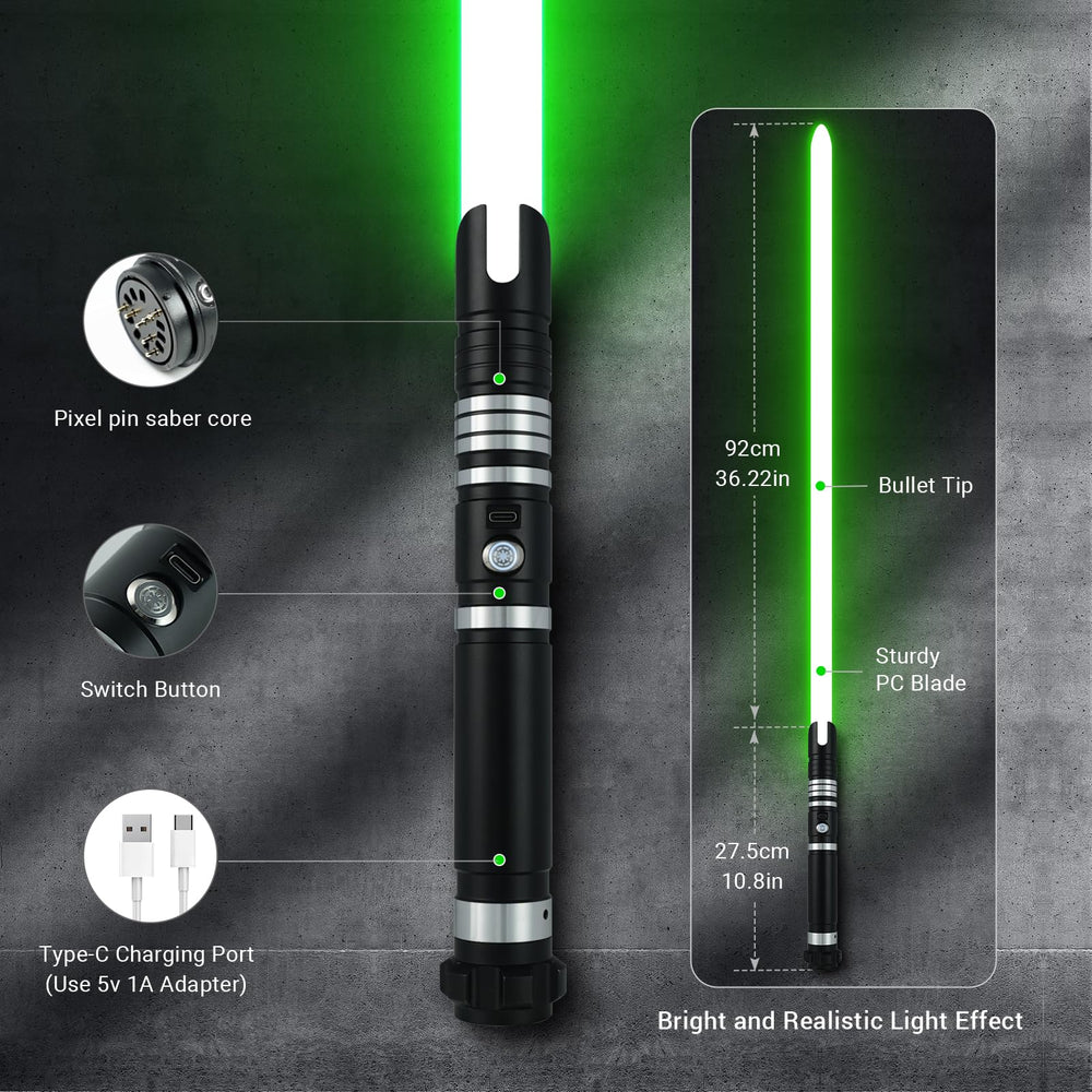 DAMIENSABER infinite color changing LED to customize your look.
