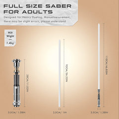 DAMIENSABER RGB3.0 duel-scene visuals elevate stage battles.