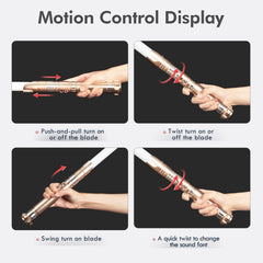 DAMIENSABER RGB3.0 PC blade high-transparency and durable for heavy dueling