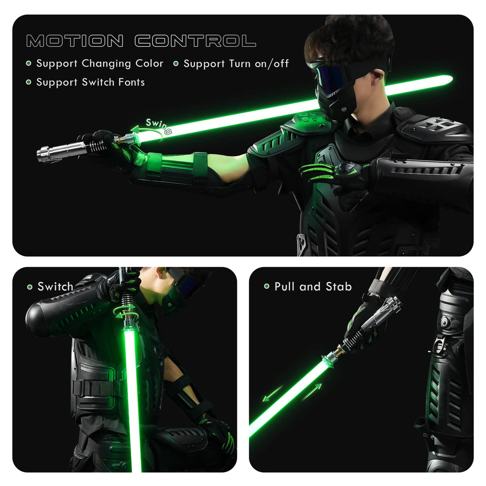 DAMIENSABER versatile use cases for cosplay events and practice.