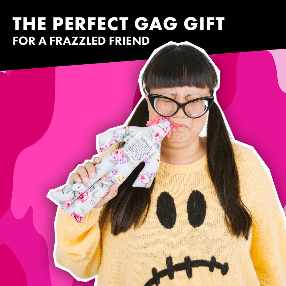 Dammit Doll gift-ready packaging and unique pattern