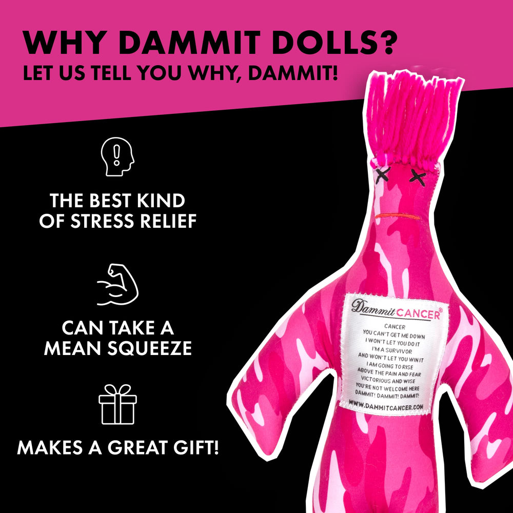 Dammit Doll textured fabric close-up showing quality craftsmanship