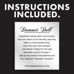 Dammit Doll unpredictable-fabric-flair highlights visually bold patterns for conversation starters.