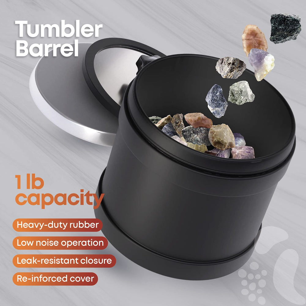Dan & Darci 1 lb leak-resistant barrel for quiet operation