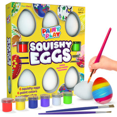 Dan&Darci Easter Egg Squishy Paint Kit packaging shows the complete set for decoration