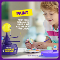 Dan & Darci sun and planets with paints and brush included.