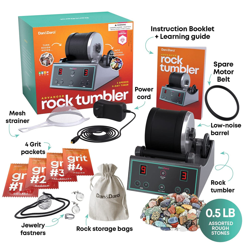 Dan & Darci three-speed control for adjustable tumbling results