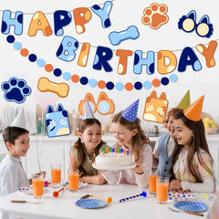 Danadia reusable blue party decor designed for multiple celebrations.