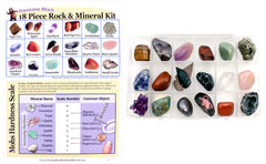 Dancing Bear educational rock kit supports hands-on geology learning.