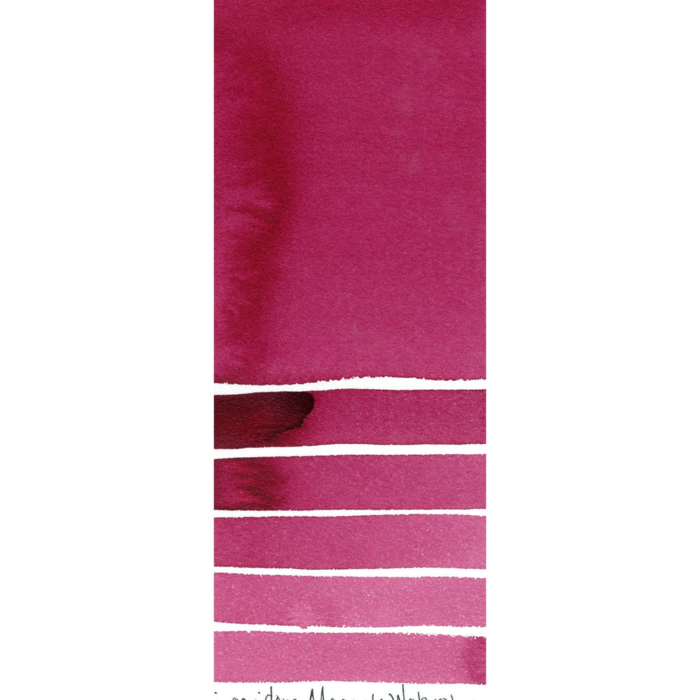 Daniel Smith Quinacridone Magenta gradient wash highlights transparent staining