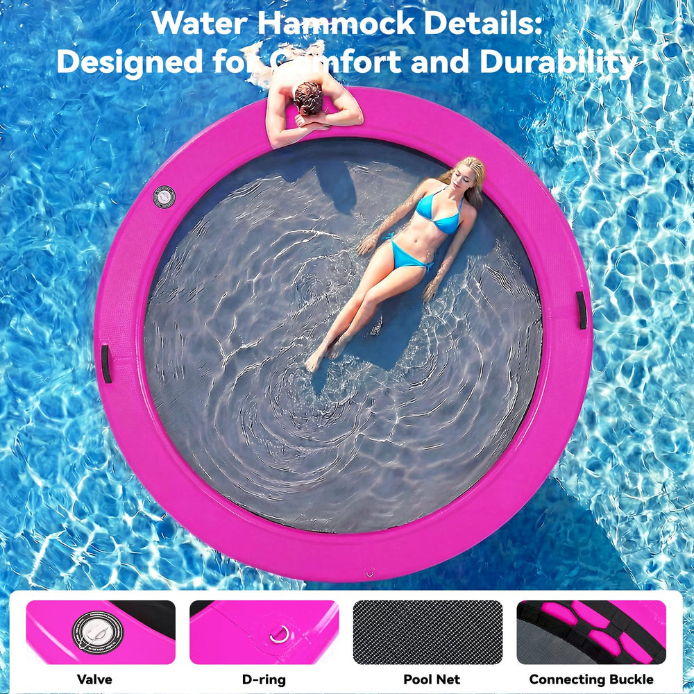 Danrelax Sunchill round dock supports up to 800 lbs for groups