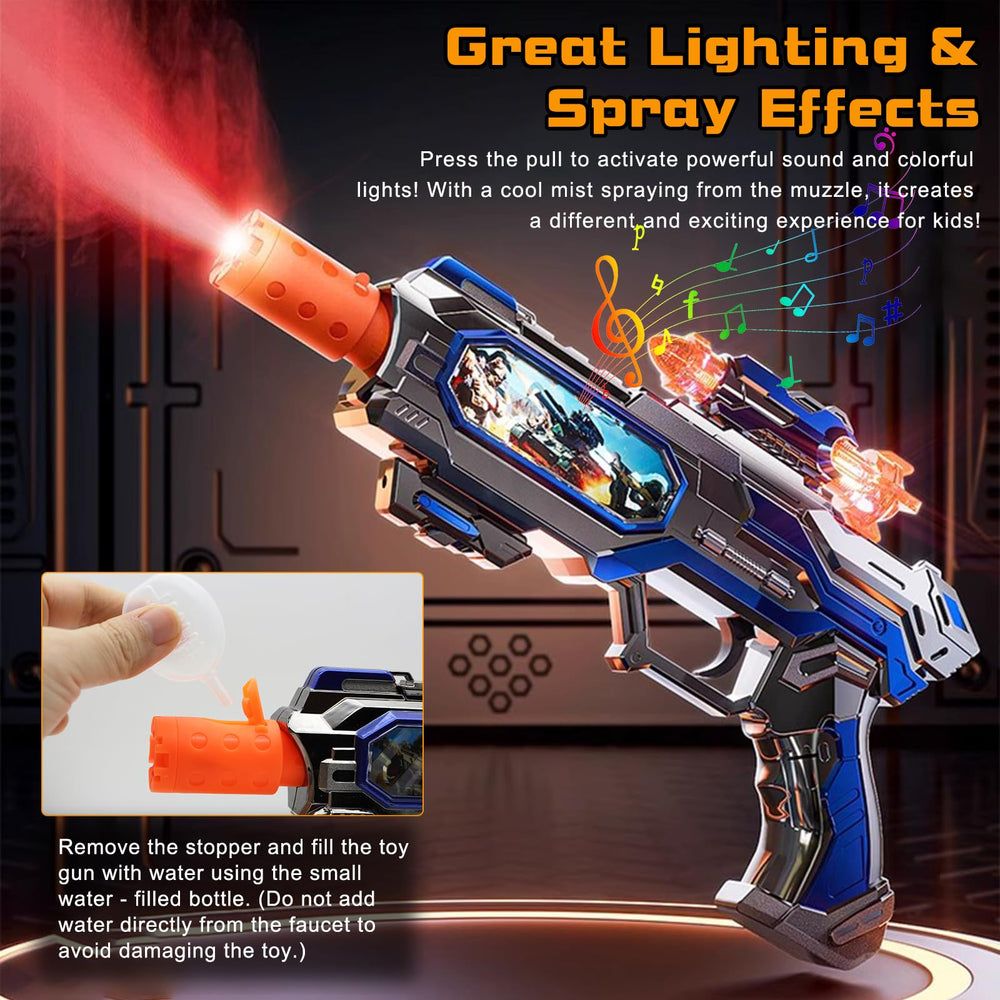 DaoDaoZhu glowing retractable bullet improves interactive pretend play for toddlers.