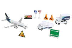 Daron Alaska Airlines airport playset vehicle 2 for taxiing and logistics