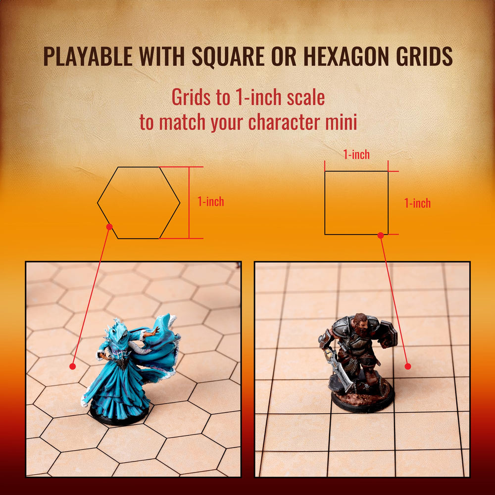 Da Vinci's Room hex grid overlay for hex-based terrain planning.