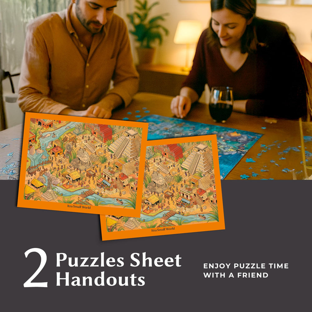Da Vinci's Room Time Warp two reference handouts support shared puzzling.