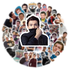 DAWINRK Tom Holland stickers decorate a phone case with bold characters