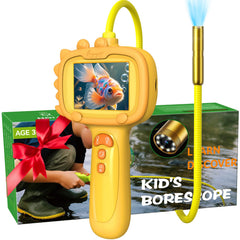 Daxiongmao borescope for kids shows live feed for hands-on exploration.