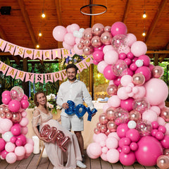 DBKL easy DIY arch with included ribbon and glue for quick setup