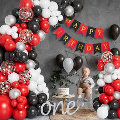 DBKL balloon arch kit wedding decor example with elegant styling.