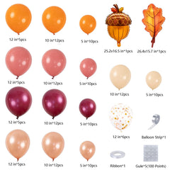 DBKL rose gold confetti balloons sparkle as a centerpiece for celebrations.
