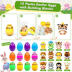 DBPBToU kids party favors Easter blocks promote sharing and imaginative play.