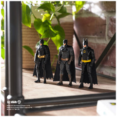 Batman Returns figure with cloth cape for a museum-quality pose