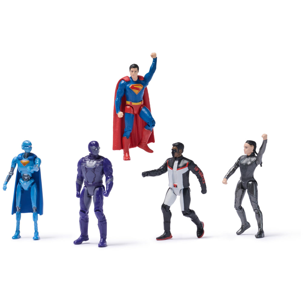 DC Comics figures in dynamic poses boost storytelling and pretend play.