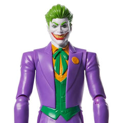 DC Comics Joker 30 cm figurine head sculpt captures iconic expression.