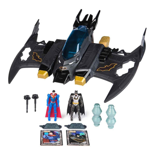 DC Comics Metal Force Batwing image showing a 15.5-inch winged vehicle for dynamic play.