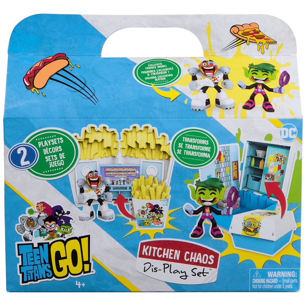 DC Comics TTG Kitchen Chaos kitchen setup sparks cooking adventures