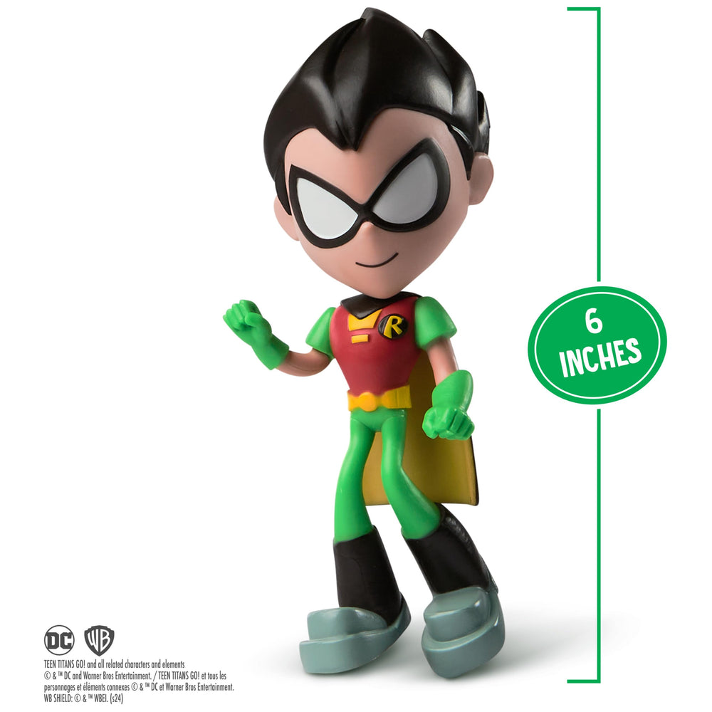 DC Comics Twisty Titans Robin team assembly with the Teen Titans squad