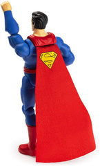 DC Shoes Superman figure poseability side-view highlights range of movement for action poses.