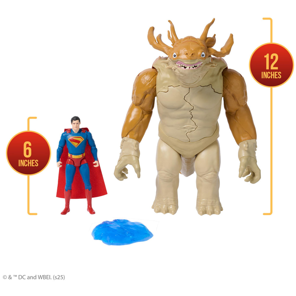 DC Comics Kaiju claw-swiping attack captures dramatic monster combat play.
