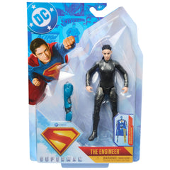 DC Comics Superman Engineer figure gift-ready packaging appeals to fans.
