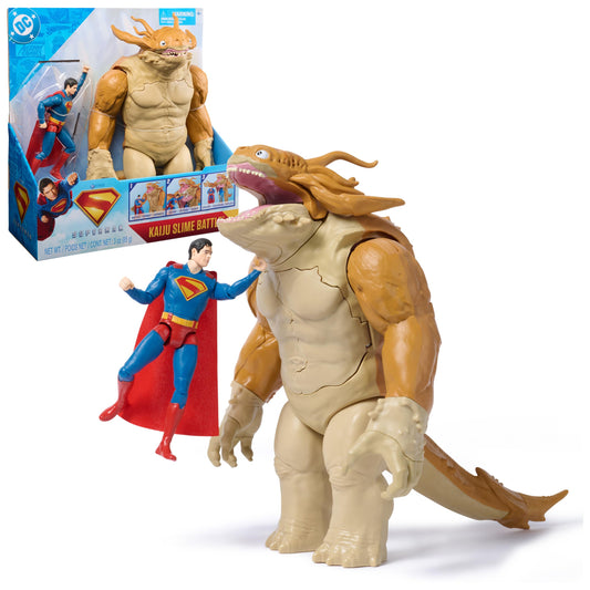 DC Comics Superman Kaiju Slime Battle 12-inch Kaiju figure ready for epic battles.
