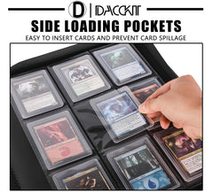 D DACCKIT pocket layout enabling 288-card storage