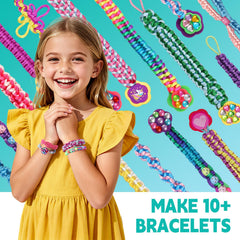 DDAI Bling Bracelet Kit clasps and charms for secure wear