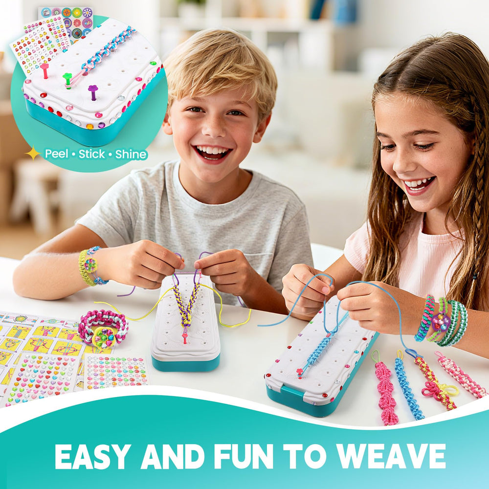 DDAI Bling Bracelet Kit thread spools for colorful, creative designs