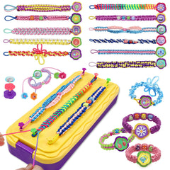 DDAI friendship bracelet kit displays bracelet styles to spark creativity