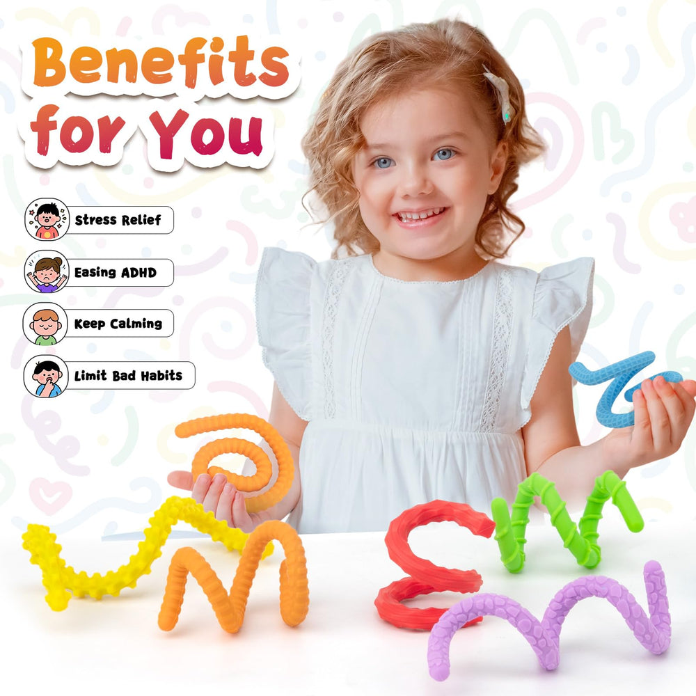 ddLUCK durable sensory sticks for kids and adults; easy to clean