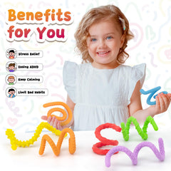 ddLUCK durable sensory sticks for kids and adults; easy to clean