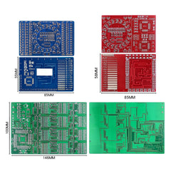 D DZRCOXI Soldering Practice Kit finished product diagram sample.