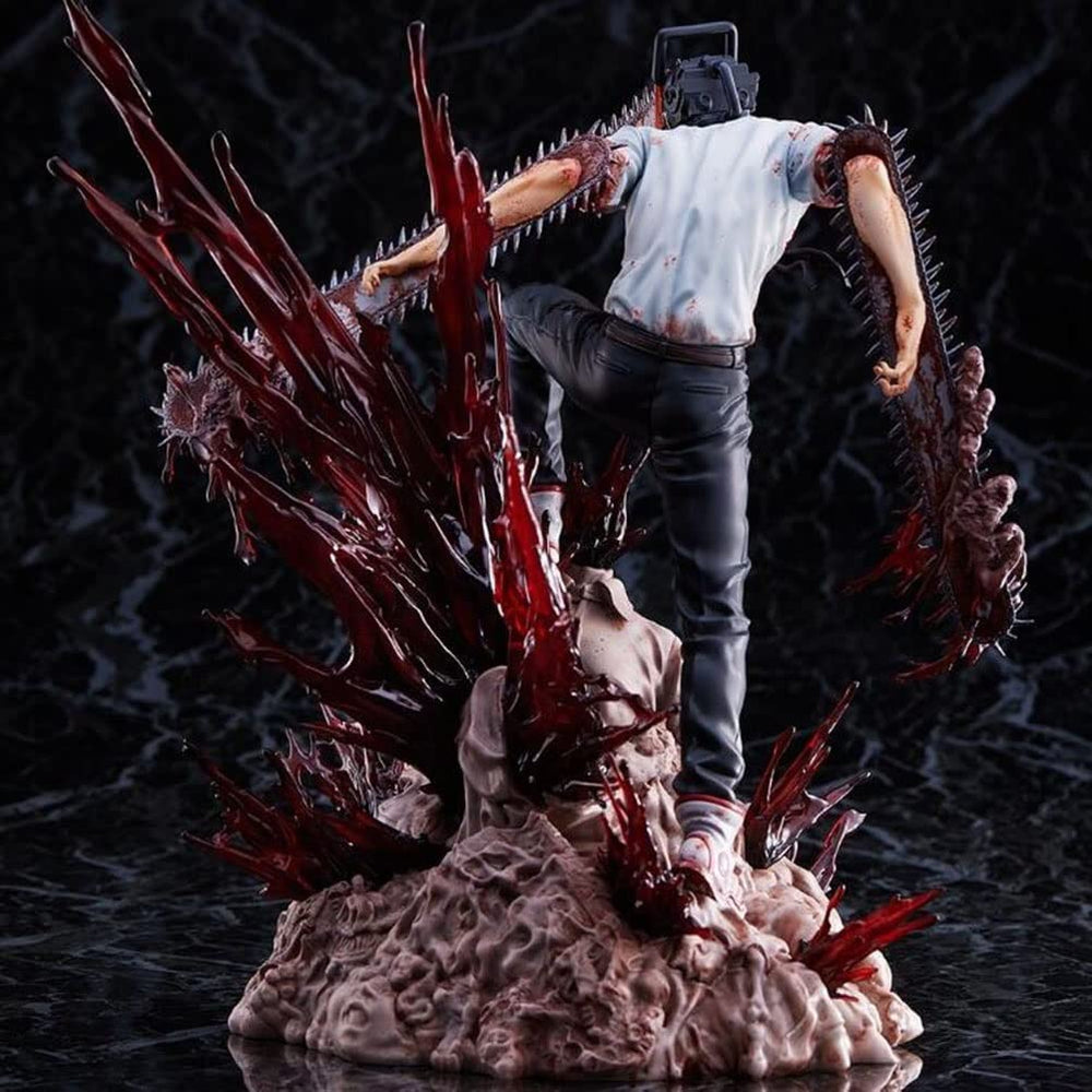 DEAMNAI Denji figure on desk display shows vivid details and compact size