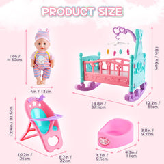 deAO doughnuts provide playful snacks for doll meals and storytelling.