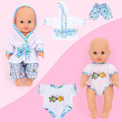 deAO bath time accessories pack to enhance pretend play