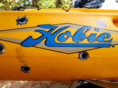 Decals by Haley 3M vinyl bullet hole sticker, durable and removable for quick changes