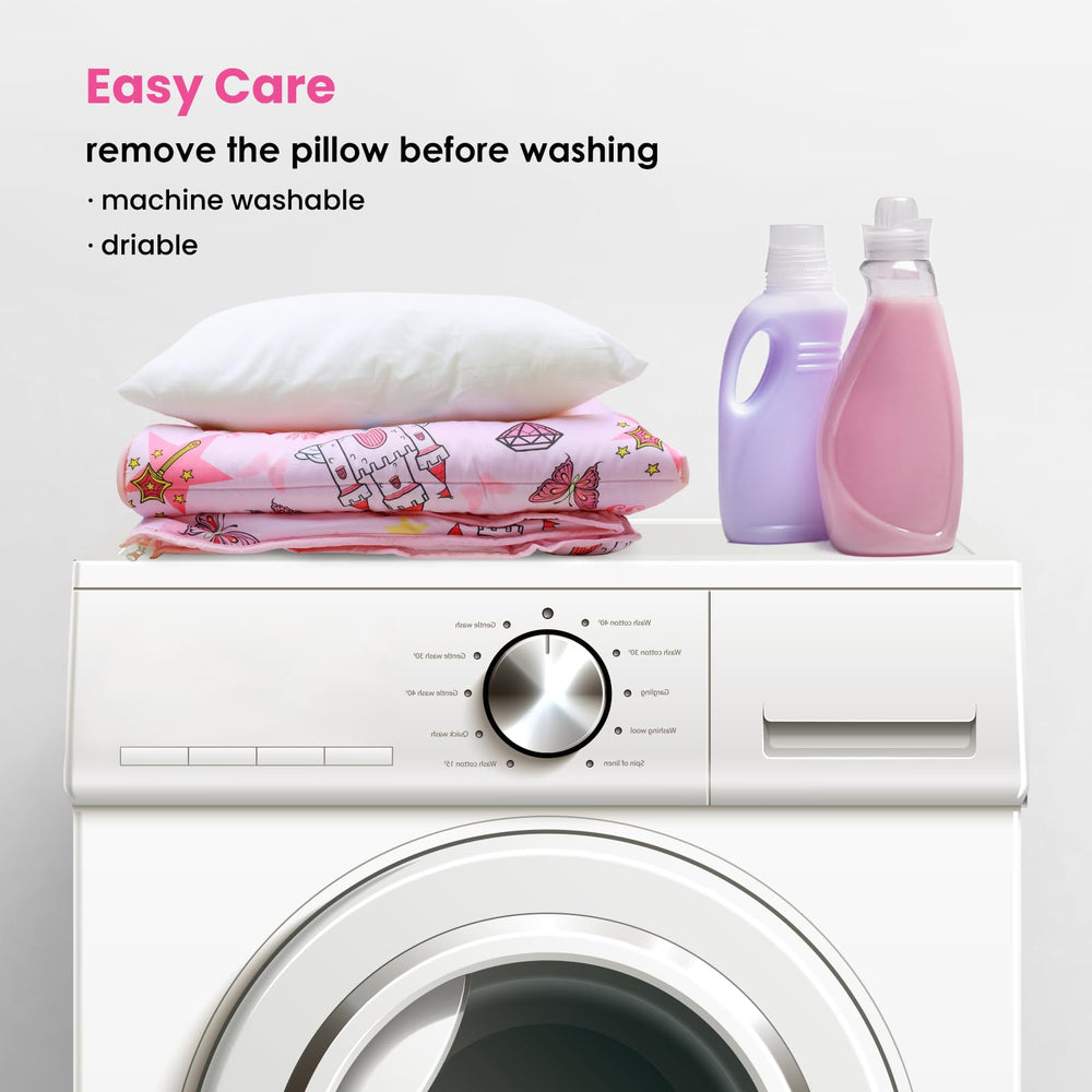 DecalSweet machine-washable nap mat for easy daycare cleanup.