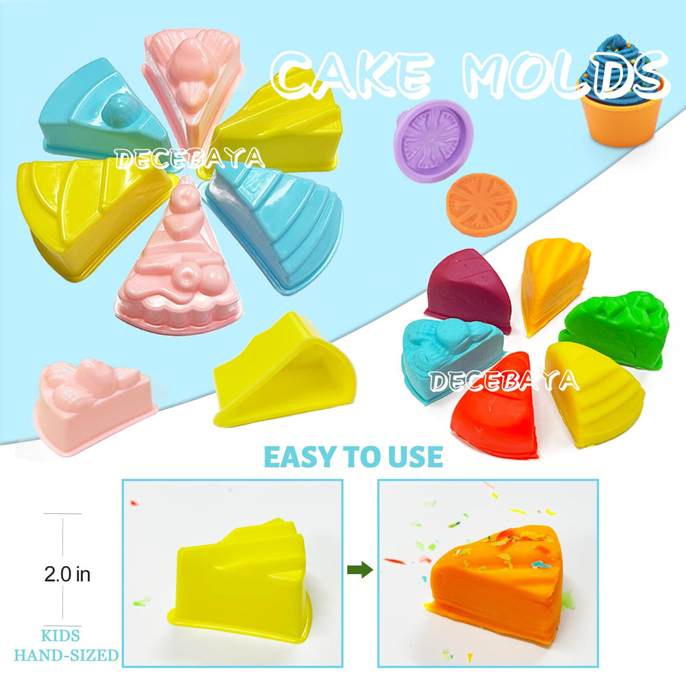 Decebaya dough tools molds spark imaginative crafts and storytelling through dough.