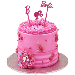 DecoPac Barbie cupcake rings reuse-ready for future celebrations.